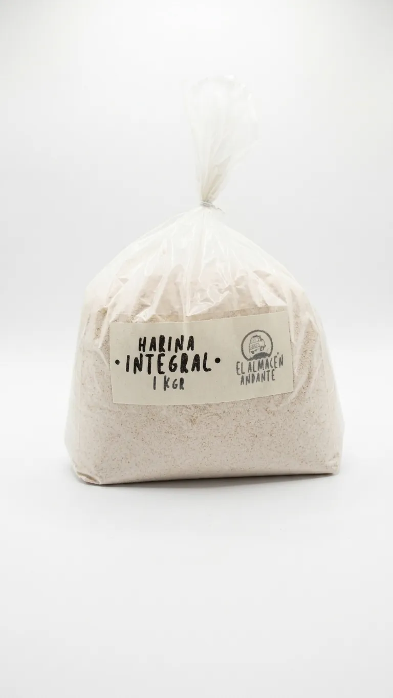 Harina de trigo integral x 1 kg. (Vida Ubuntu)