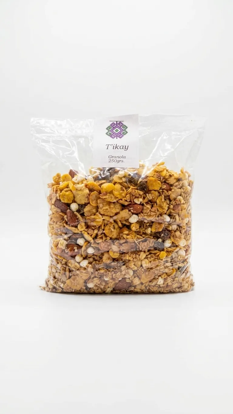 Granola de cereales c/ pasas y almedras x 250gr (T'ikay)