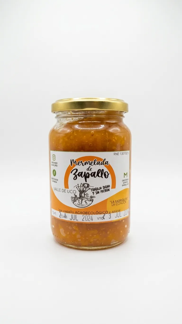Mermelada de Zapallo (Crece Desde el Pie)
