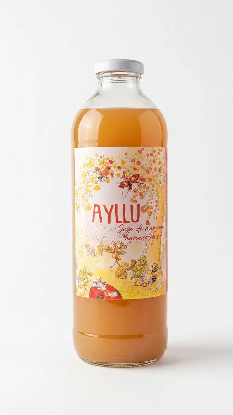 Jugo de Manzana x 970ml (Coop. Ayllú)