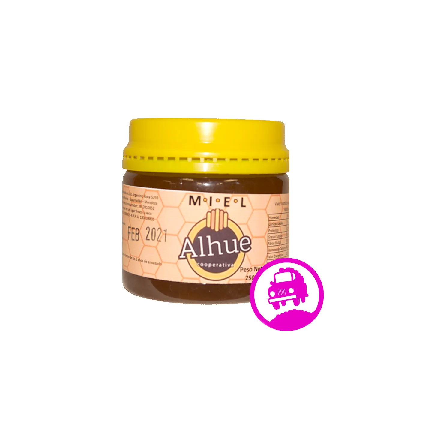Miel x 250gr (Cooperativa Alhue)