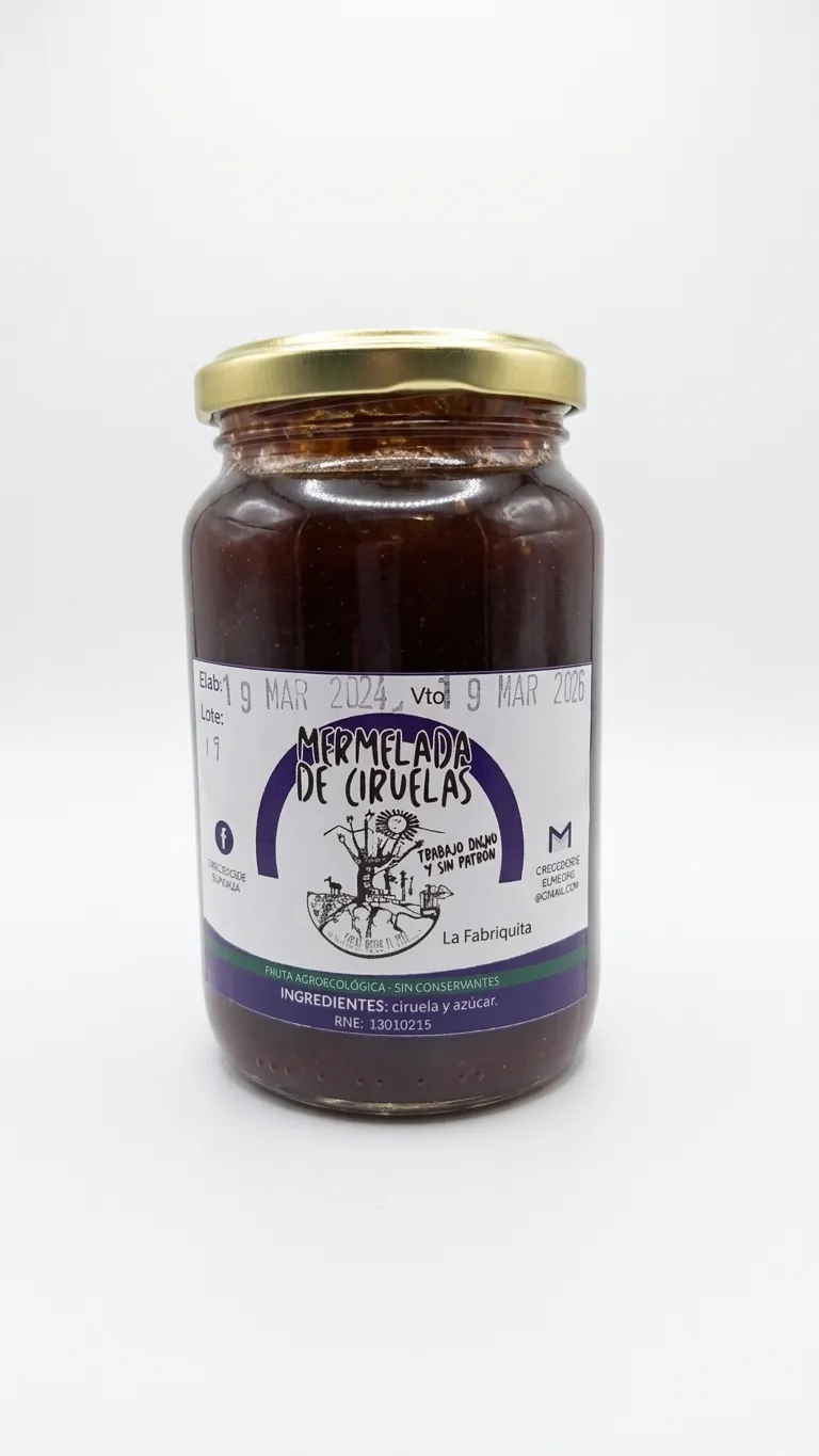 Mermelada de Ciruela x 454gr (Crece Desde El Pie)