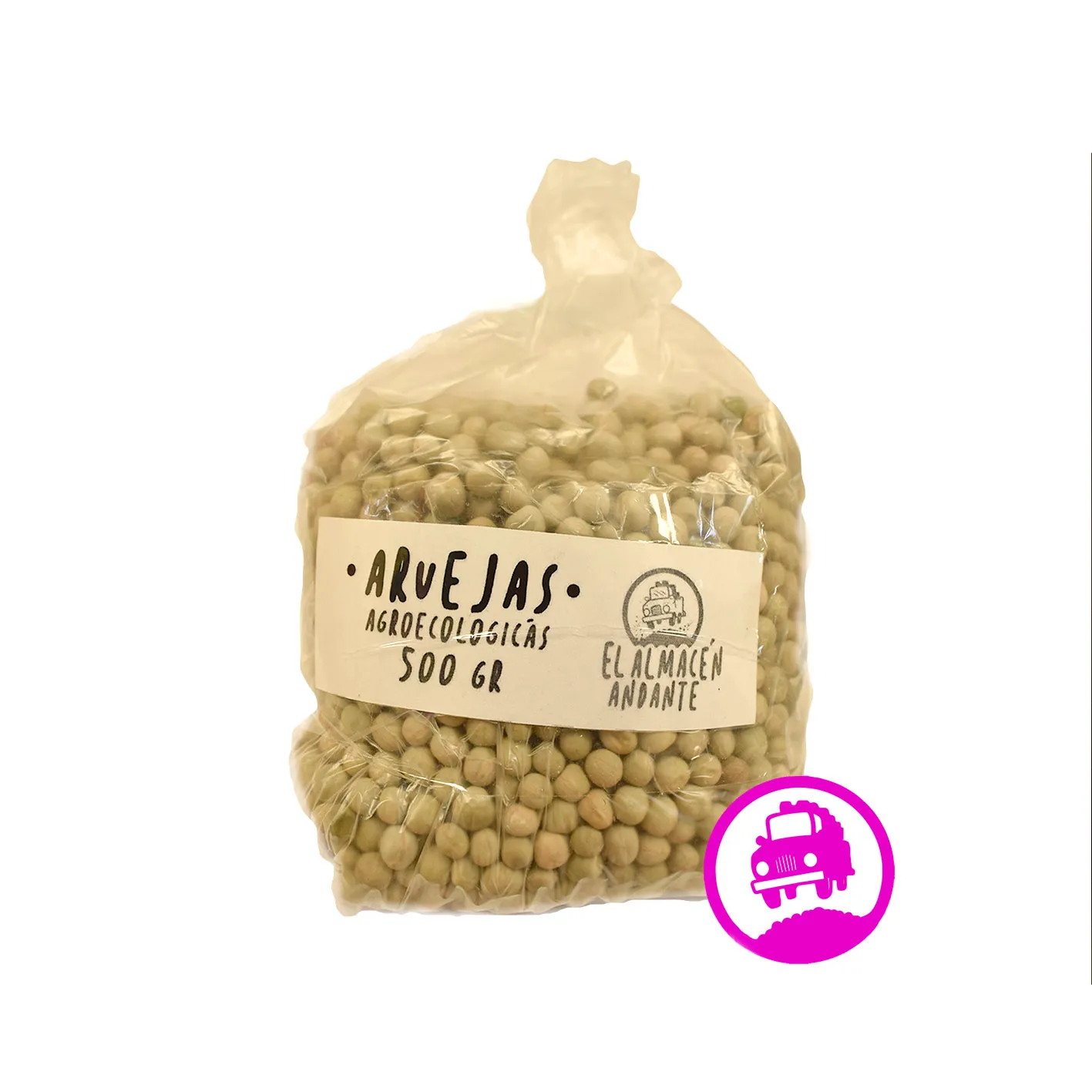 Arvejas enteras agroecológicas x 500gr (Finca el Milagro)