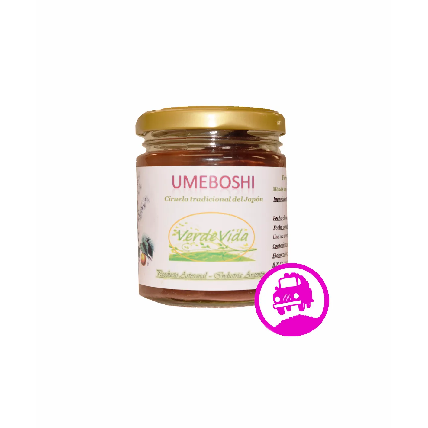 Umeboshi Ciruela x150gr. (Verde Vida)