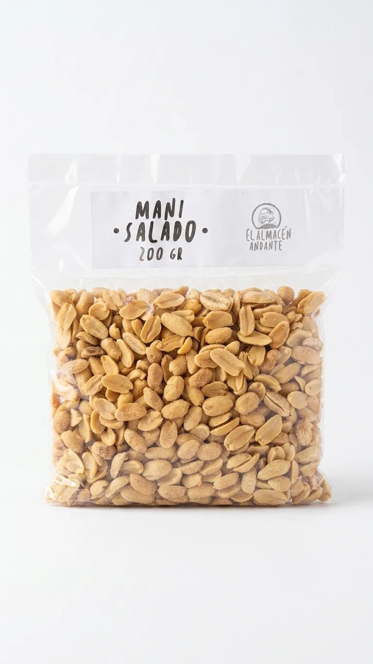 Mani Salado x 200gr. (Fraccionado por el Almacén)