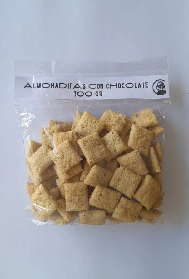 Almohaditas saludables de salvado c/ Chocolate x 100 gr.