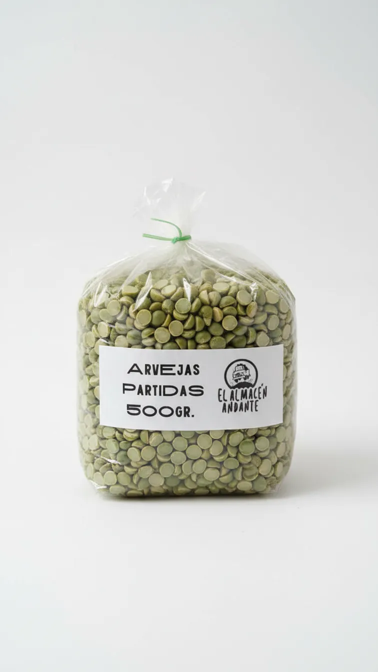 Arvejas partidas agroecológicas x 500gr (Finca el Milagro)