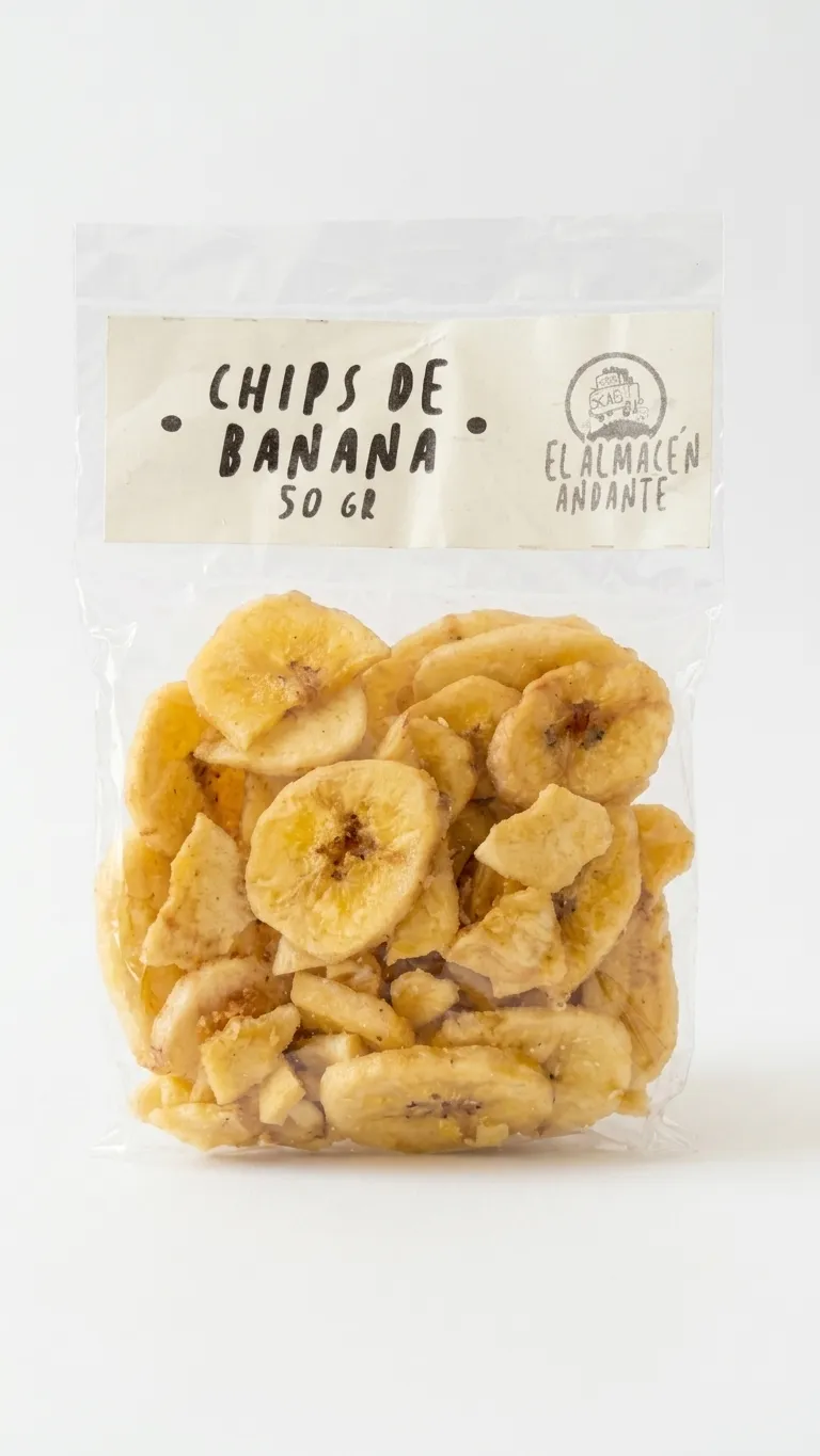 Chips De Banana x 50gr.