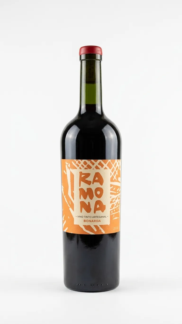Vino Ramona Artesanal Bonarda 750 ml (Ramona)
