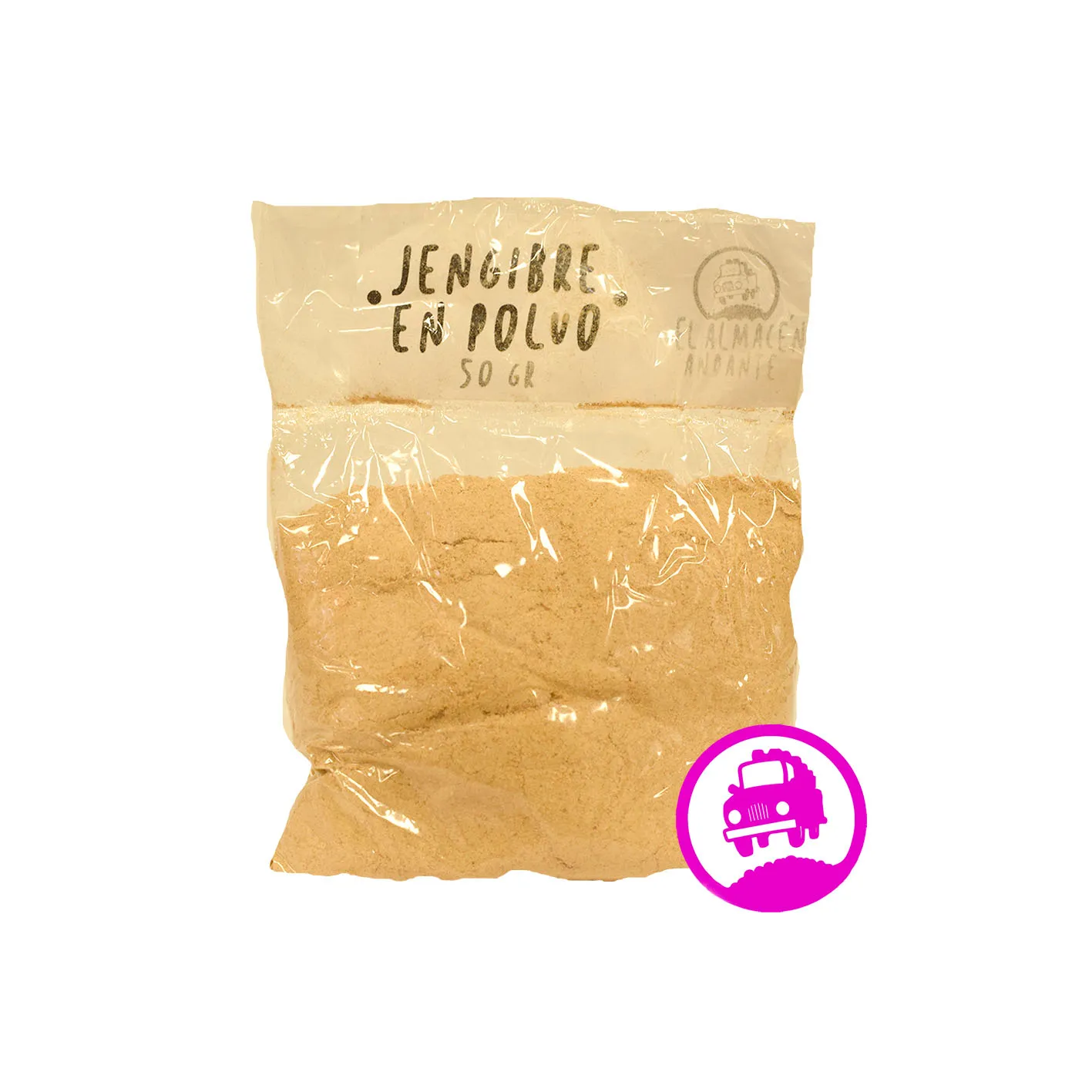 Jengibre en polvo 50 gr. (Fraccionado por el Almacén)