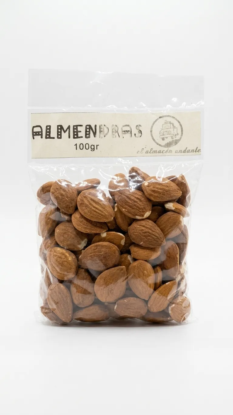 Almendras x 100 gr. (Fraccionado por el Almacén)