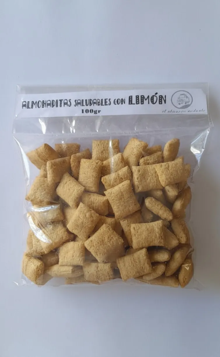 Almohaditas Saludables Con Limon x100gr.